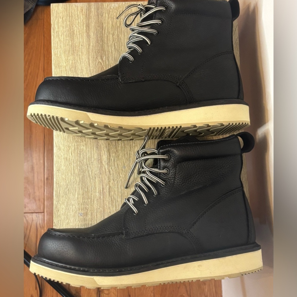 Timberland Pro EUC black Pro wedge 6” soft toe boots Size 11 - Picture 3 of 8